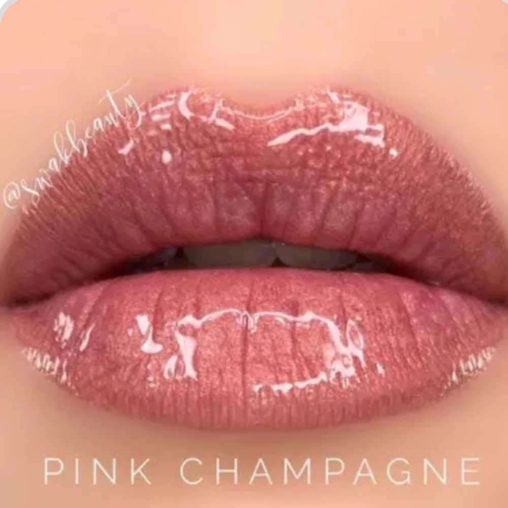 LipSense Glossy and Pink Champagne Lip Gloss Duo